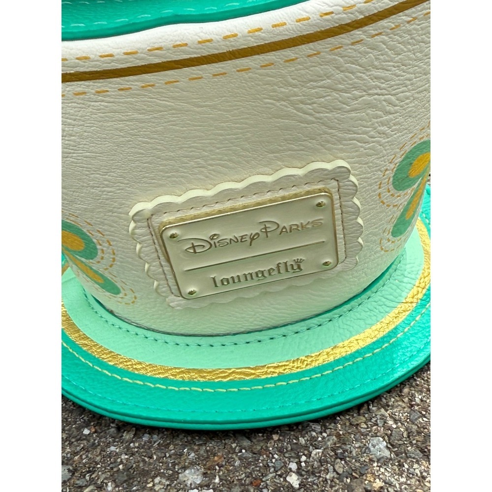Loungefly Disney Parks Mad Tea Party Teacup Crossbody Bag Alice in Wonderland - Picture 3 of 6
